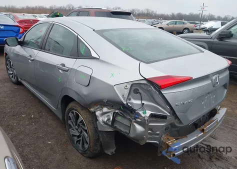 2016 Honda Civic Ex from USA, damaged, VIN 19XFC2F80GE041708